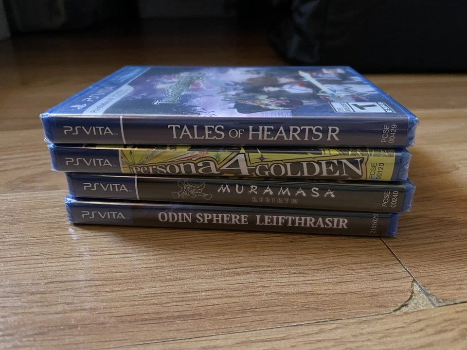 Tales Of Hearts R, Persona 4 Golden, Odin Sphere, Muramasa Rebirth (New/Sealed) - Image 3 of 3