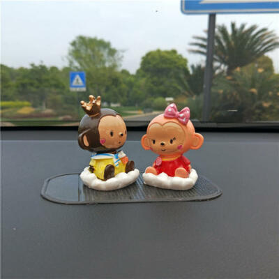 New Fashion Car Decoration Cute  Monkey Dolls Interior Accessories US Sell