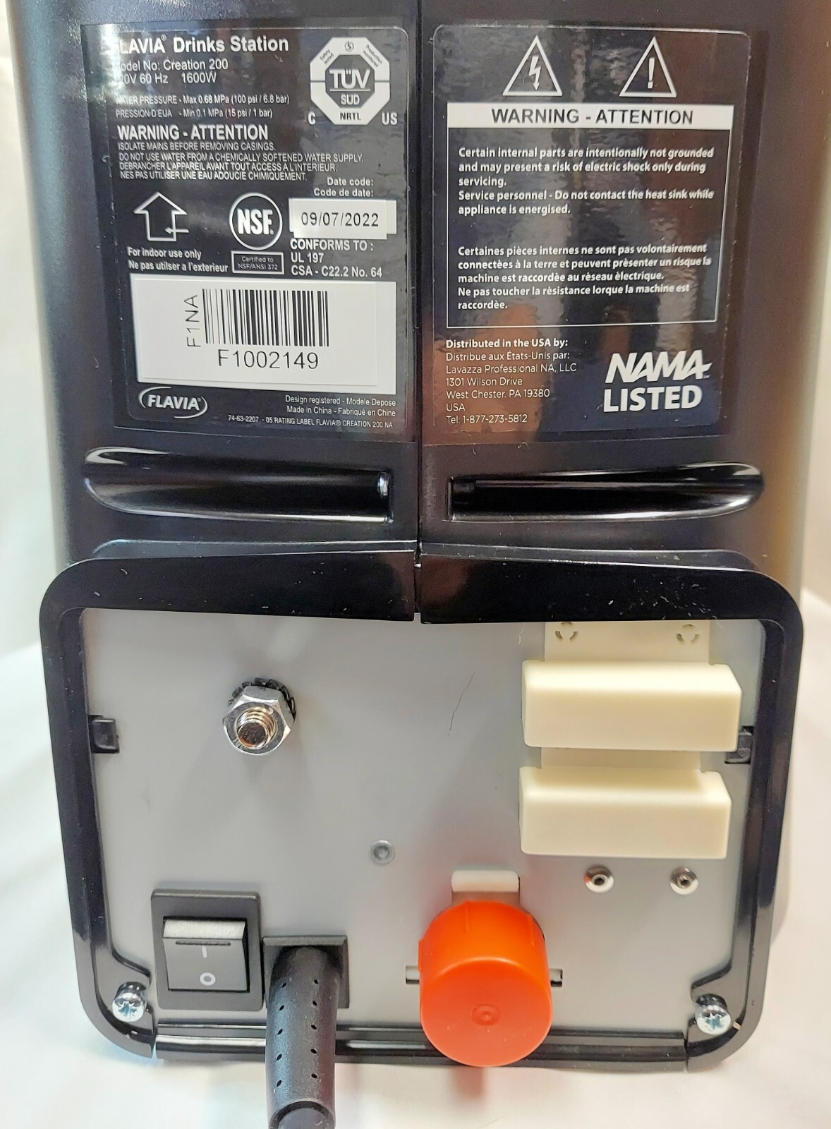 Flavia Creation 200 Coffee/Espresso/Cappucino/Latte/Cocoa Maker