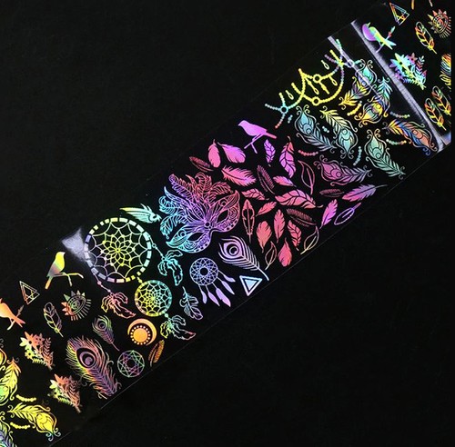 Transfer Foil, Nail Foil, Nail Art, Flowers, Butterfly, Buy 3 Get 2 Free, UK - Picture 36 of 37