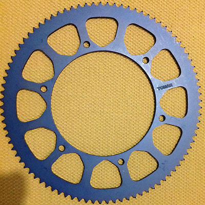 GO KART SPROCKET 219 PITCH - 7075-T6 ALUMINUM 1-PIECE - BLUE - TOMAR