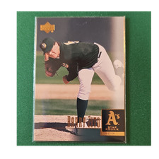 Upper Deck Barry Zito Oakland Athletics Star Rookie #4 2001 Baseball Card. rookie card picture