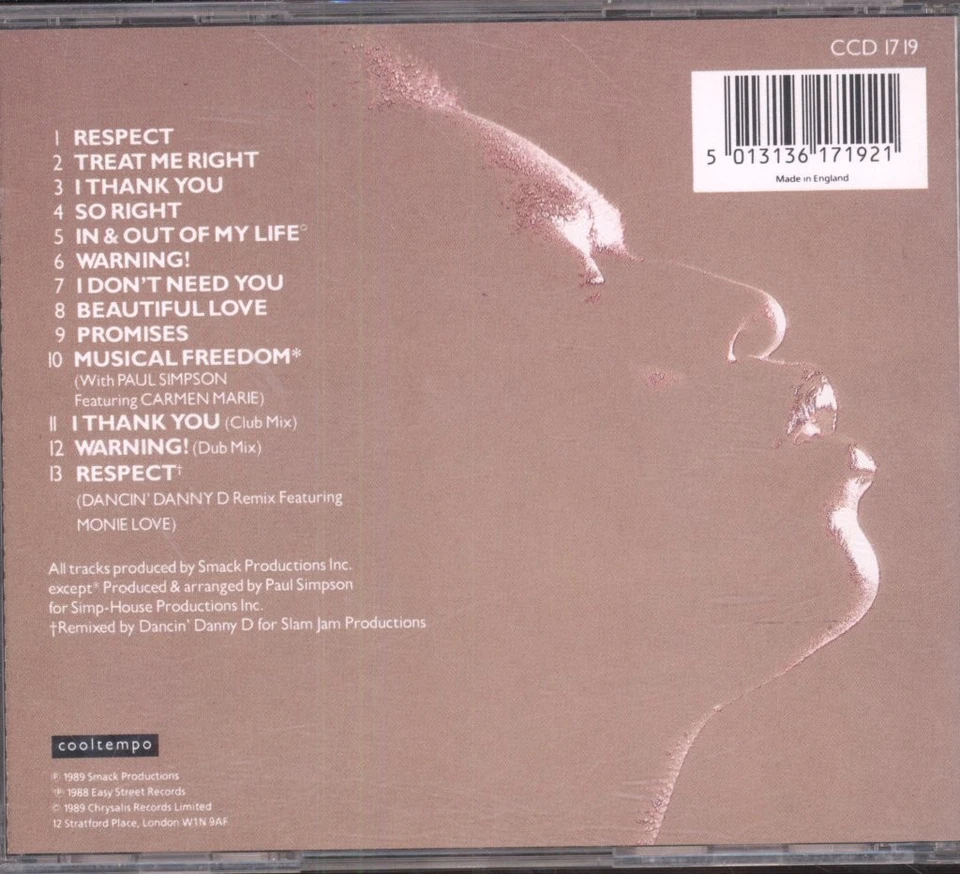 Adeva Adeva! CD UK Chrysalis 1989 CCD1719 - Bild 2 von 2