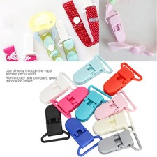 10Pcs Nylon Locking Clip Colorful Waterproof Sling Clip For Outdoor Camping New