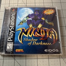 Ninja: Shadow of Darkness Sony PlayStation 1, 1998 Case Disc Manual Complete