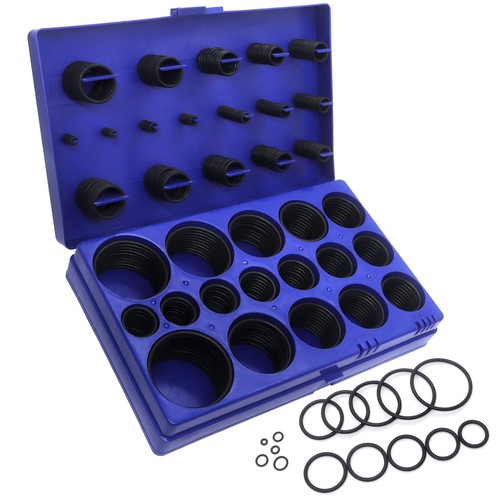 Boatsea 407 Pcs SAE O-Ring Kit - 32 Sizes Nitrile Rubber, For Plumbing, Automotive, Faucet Repairs | Red Case, Easy Storage - View #2