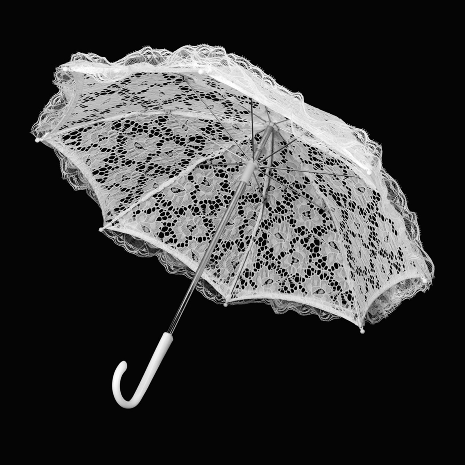 Children's Lace Embroidery Mini Umbrella Props For Stage Performance Trending