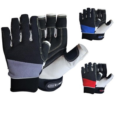 MRX Sailing Gloves for Men & Women - Fishing, Kayak, Rowing, Water Ski, Canoe...