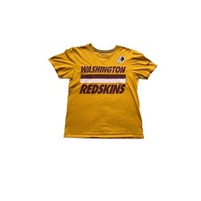 Nike Washington Redskins NFL Football T-Shirt Size M Gold Maroon