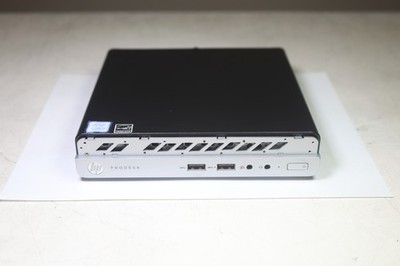 HP ProDesk 400 G4 DM, Intel Core i5-8500T CPU 2.10GHz-8GB RAM-256GB SSD-NO OS
