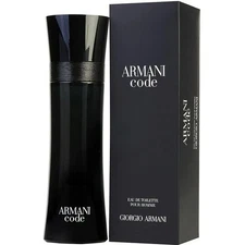 GIORGIO ARMANI CODE POUR HOMME 4.2 OZ EAU DE TOILETTE SPRAY ORIGINAL SEALED NIB