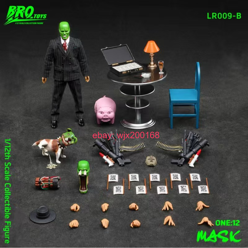 BROTOYS The Mask Jim Carrey 1/12 Scale 6