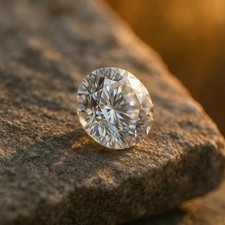 Natural D Color 5CT Round Cut Loose Lab Grown CVD Diamond VVS1 Clarity Certified