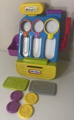 Little Tikes Toy Count N Play Cash Register with Play Money coins and dollar 