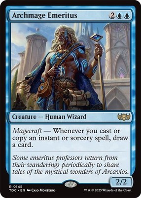 Archmage Emeritus - 145 - NM - Commander: Tarkir: Dragonstorm