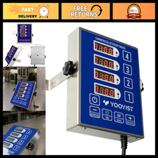 4-Channel Digital Kitchen Timer with Loud Ala...