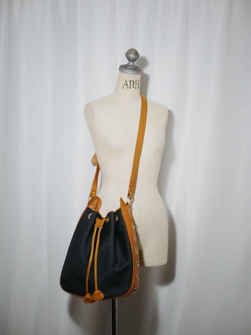 Borsa Yves Saint Laurent con coulisse vg importazione Giappone rara