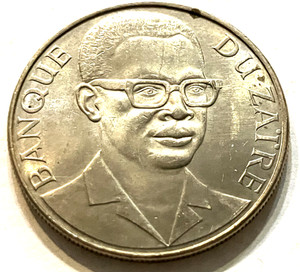 elf Zaire Congo  10 Makuta 1976