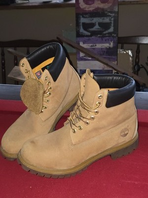 Men's Timberland Premium Nubuck Leather 6-Inch Waterproof Boots