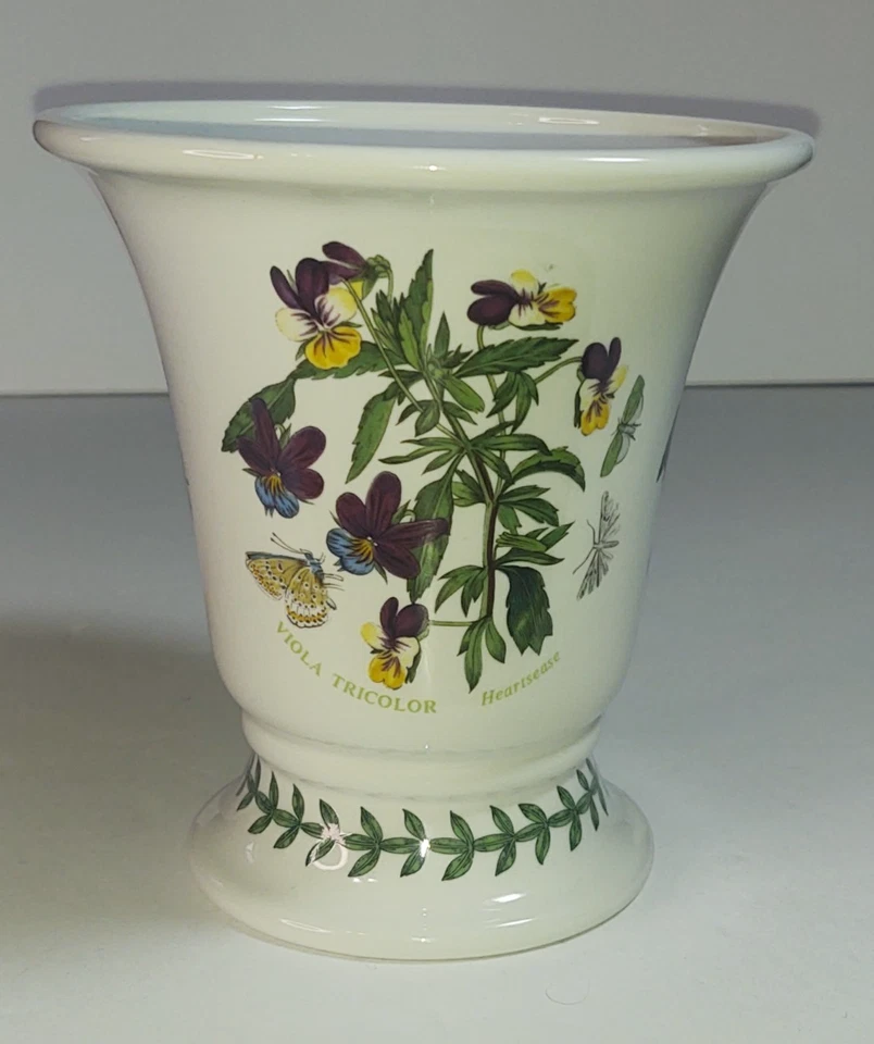 Portmeirion Jardín Botánico 1972 Viola Tricolor Heartsease Soporte para Utensilios BONITO Foto 3 de 4