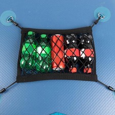 Paddleboard-Decktasche, strapazierf&auml;higes Gummiband, schwarze Organizer-Tasche,