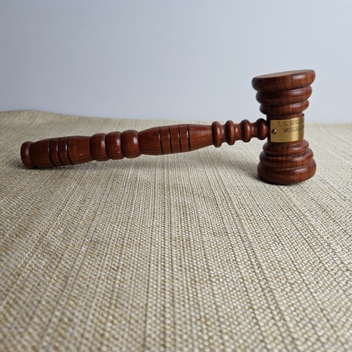 Personalized Wooden Gavel Missouri Baptist Convention 1993–94