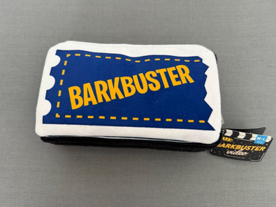Bark Box Barkbuster Video Drool Intentions Plush Dog Toy Size M-L-New with Tags