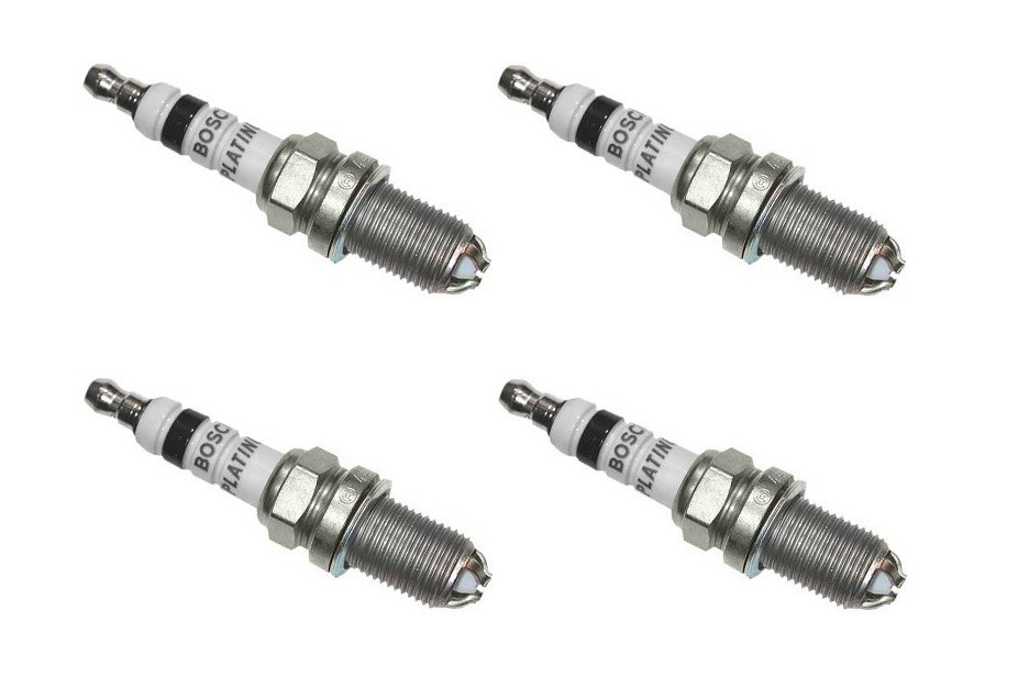 Set of 4 Spark Plug High Power - Bosch FGR-7-DQP for BMW Brand New