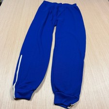 Vintage 70s Champion Sweatpants Joggers Gusset Crotch Large Blue Bar nos soft