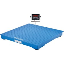 Global Industrial NTEP Pallet Scale With LED Indicator 3'x3' 2500 lb x 0.5 lb