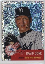 2022 Topps Chrome Platinum Anniversary Speckle Refractor /150 David Cone 16o7