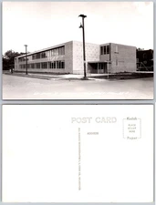 RPPC Modern Brick Church Moberly MO Photo Postcard