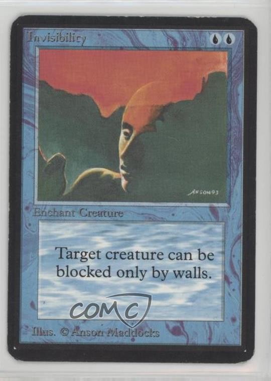 Invisibility Magic: Limited Edition Alpha 1993