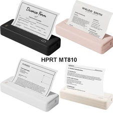 HPRT Portable Bluetooth Thermal Printer Wireless Travel Inkless Printers