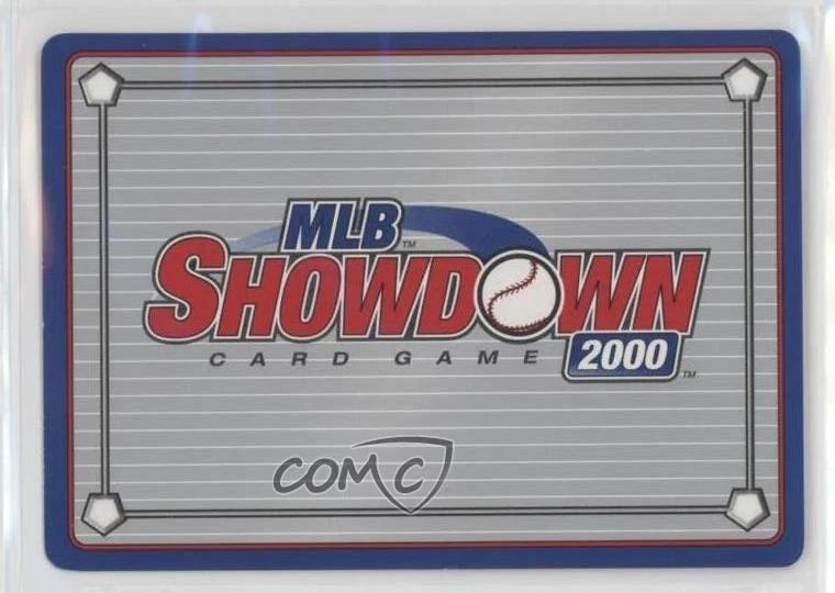 2000 MLB Showdown 1st Edition David Justice #133 - Image 2 of 2