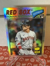 2026 Topps Heritage ROMAN ANTHONY Chrome Refractor RC #86