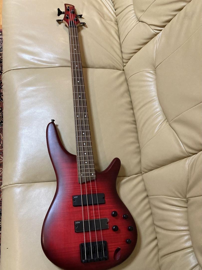 IBANEZ SR4FMBLT 4弦エレキベース レッド IBANEZ SR Series SR4FMBLT Red Electric Bass Guitar Used From