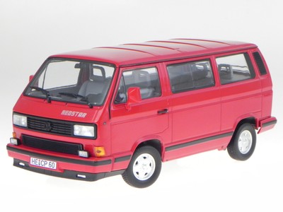 VW T3b Multivan Redstar van diecast modelcar Norev 1:18