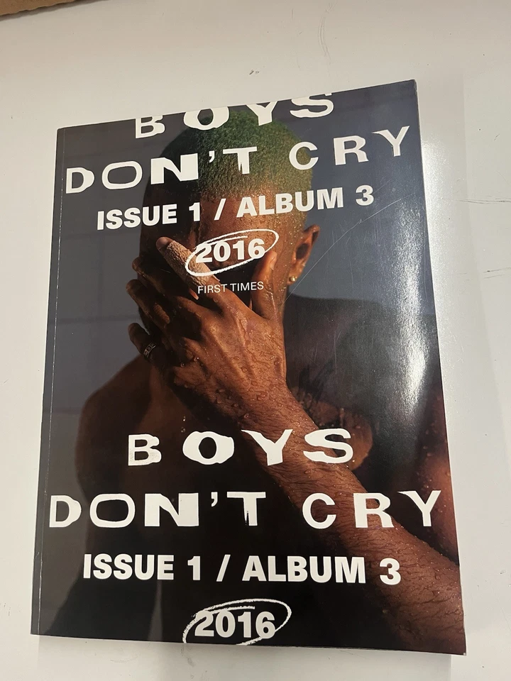 Frank Ocean Boys Don't Cry Blonde Magazine with cd album Foto 2 de 4