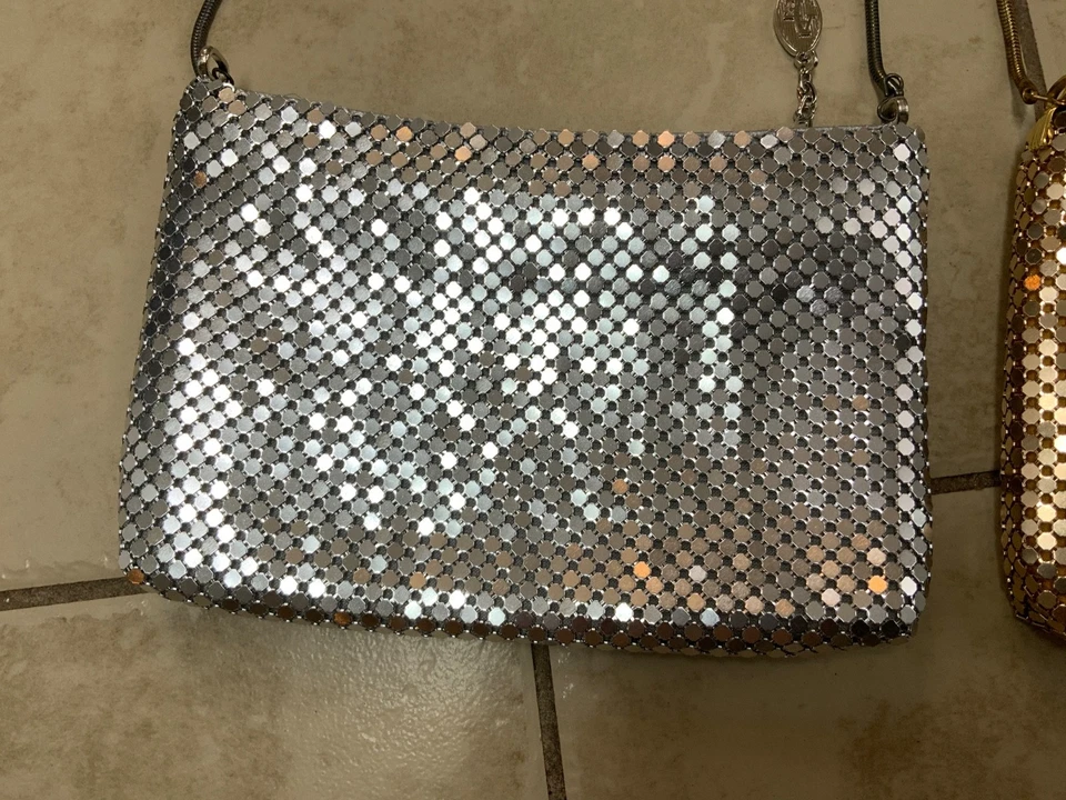 Monederos de malla America Eagle con correas, lote de 2 Foto 3 de 4