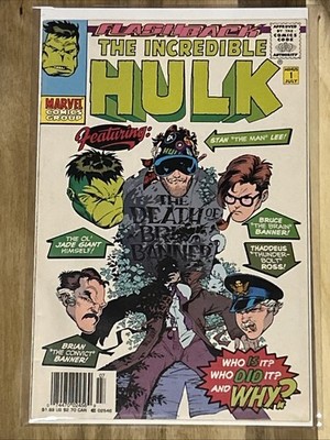 FLASHBACK: THE INCREDIBLE HULK MINUS -1 (Marvel Comics) 1997 Stan Lee
