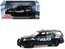 GreenLight 2013 Ford Police Interceptor Utility 1:43 Cold Pursuit Limited