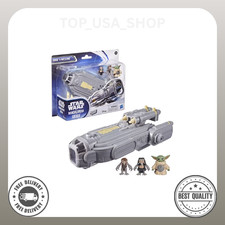 Actionverse Grogu & Anzellans Action Figures, 8-Inch Starship,  Toys
