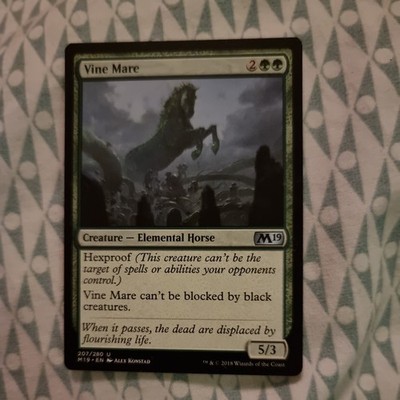1x MTG Magic The Gathering TCG Vine Mare M19