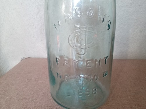 Mason's Patent Nov 30th 1858 Quart Canning D276 - Picture 3 of 8