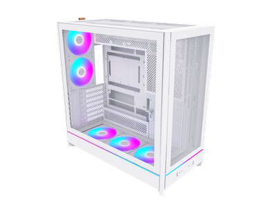 MONTECH HS01 PRO, ATX Mid-Tower PC Case, Gaming PC, High-Airflow, Reversible Lay