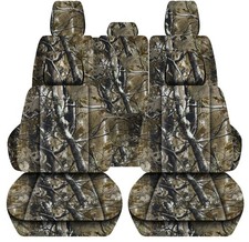 Custom Fit Car Seat Covers Frontback Camo Woods Fits 2020-24jeep Gladiator Custom Fit Car Seat Covers Frontback Camo Woods Fits 2020-24jeep Gladiator