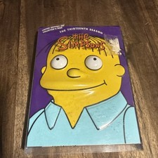 The Simpsons: the Thirteenth Season Molded Head  DVD, 2001 ExcellentCondition