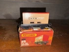 VINTAGE MATCHBOX LESNEY #25 FLAT CAR/CONTAINER N.Y.K. 1977 WITH ORIGINAL BOX FS