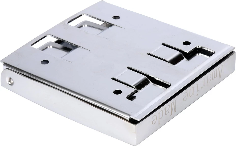 2 Pack Stainless Steel Folding Drink Holder Cup Holder Marine Boat Car 4" X 3.7" — 第 4/4 张图片